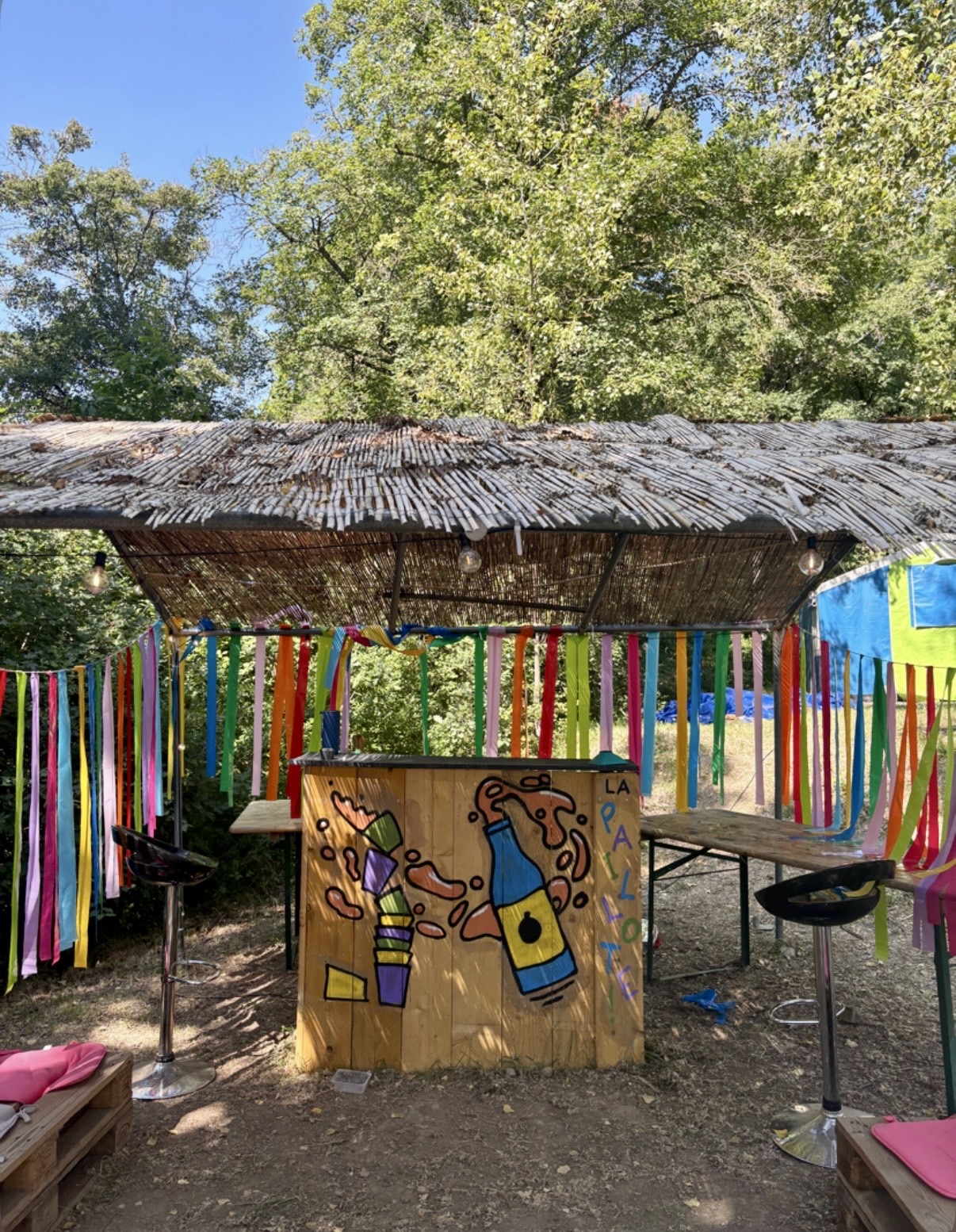 La Paillote | Camp l'Avancée Bleue | Colonies de Vacances | Aventures Vacances Energie