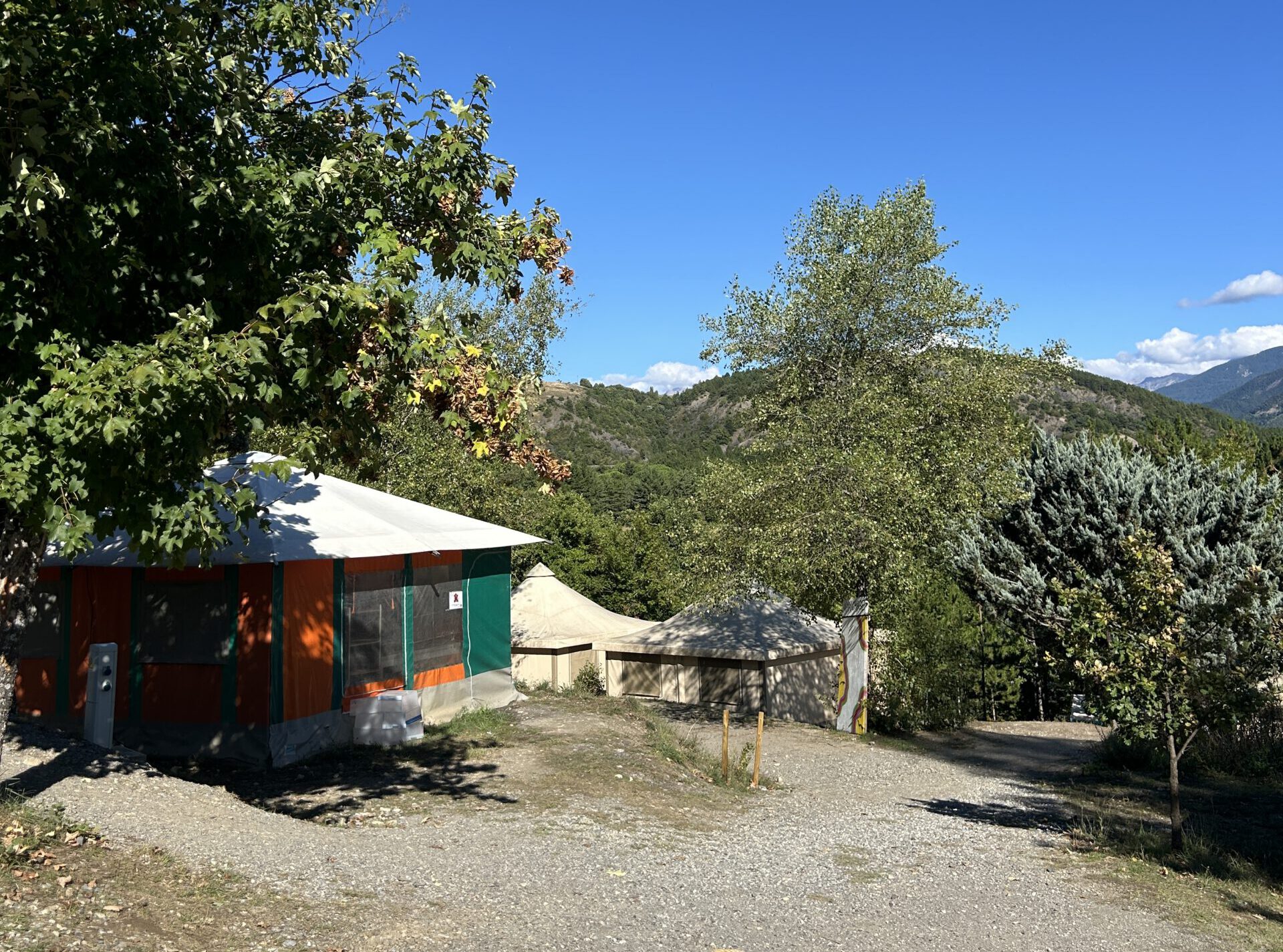 Vue du Camp | Camp l'Avancée Bleue | Colonies de Vacances | Aventures Vacances Energie